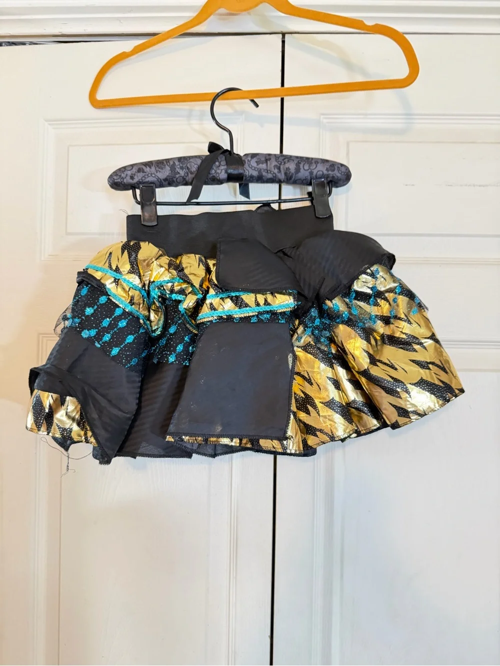 NWT 2011 Monster High Skirt Girls OSFA Sequin Bling Halloween Costume Dress Up